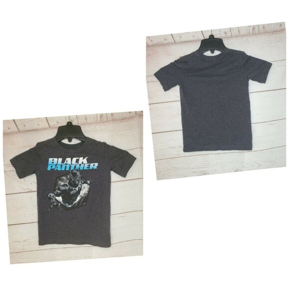 Jumping Beans Size 5 Cotton Blend Black Panther Marvel Boys T Shirt - Picture 2 of 7